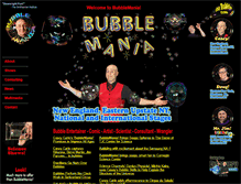 Tablet Screenshot of bubblemania.com